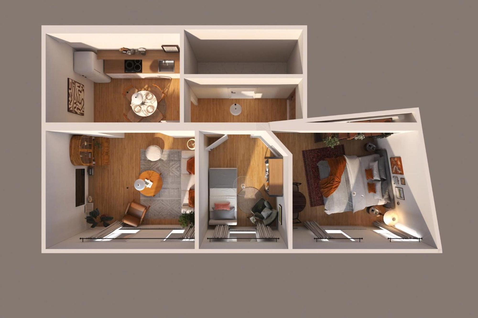 ויסבאדן Ba Em City Apartment מראה חיצוני תמונה